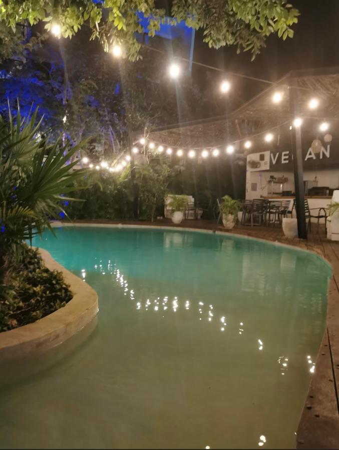 Condo Jungle Apartment & Private Patio Τουλούμ Εξωτερικό φωτογραφία